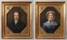 Paar Biedermeierportraits