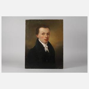 Herrenportrait Biedermeier