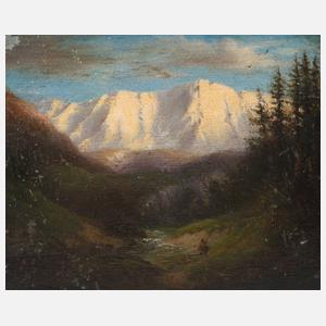 "Am Wetterstein bei Partenkirchen"