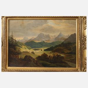 Sommerliche Hochgebirgslandschaft