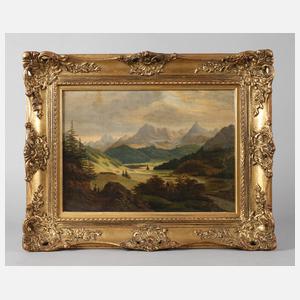 Sommerliche Hochgebirgslandschaft