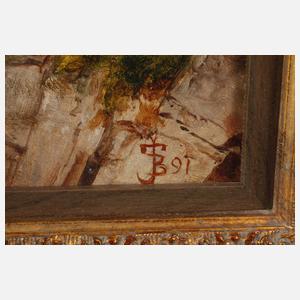 John Henry Boel, Am Gebirgsbach