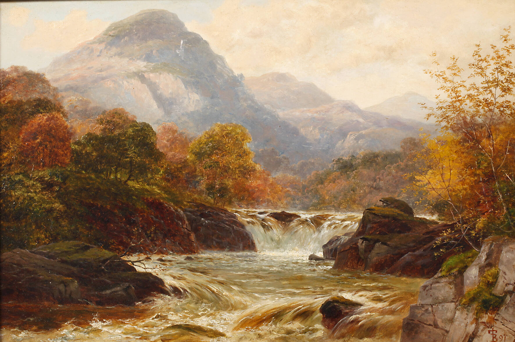 John Henry Boel, Am Gebirgsbach