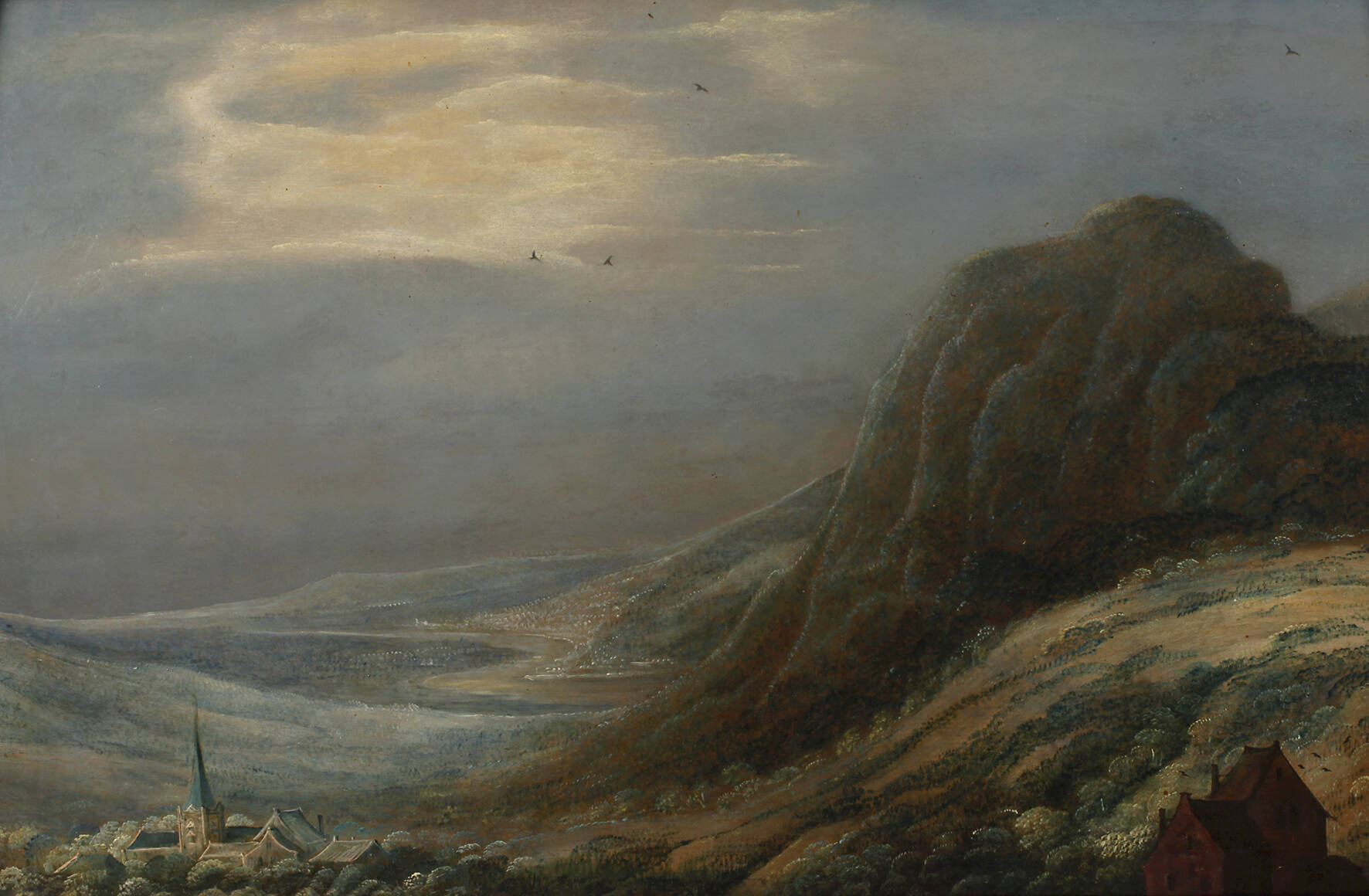 Abendliche Gebirgslandschaft