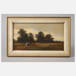 "Parthie aus dem englischen Garten bey München"