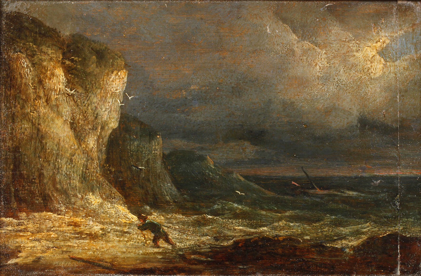 Bei stürmischer See