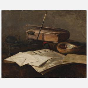 Stillleben mit Schreibzeug