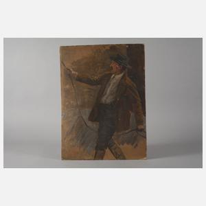 Prof. Richard Benno Adam, Portraitstudie