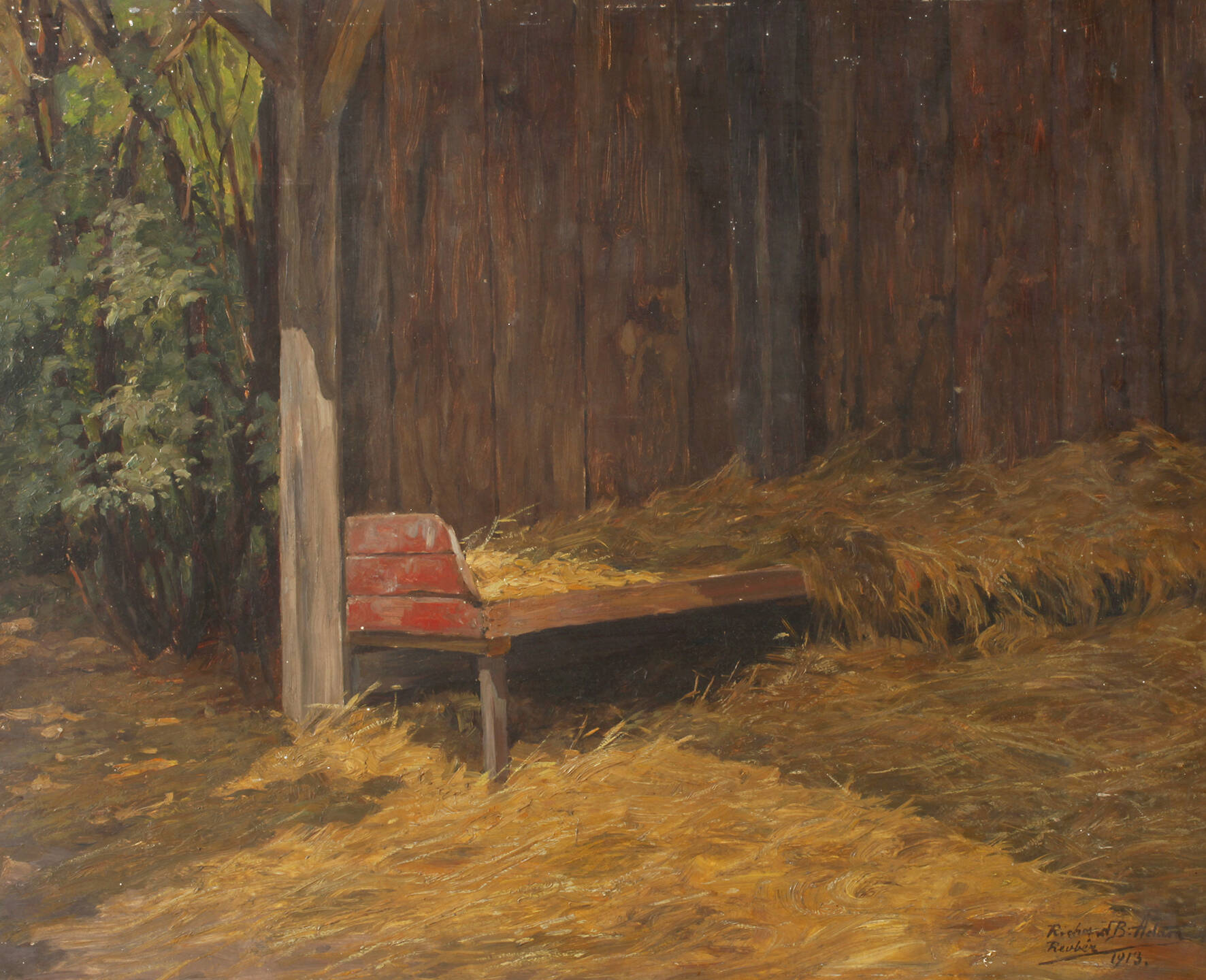 Prof. Richard Benno Adam, Futterstelle