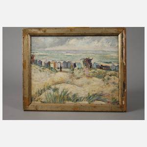 Lucien Adrion, Strand in der Normandie