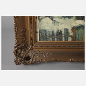 Richard Albitz, Postkutsche am Stadttor