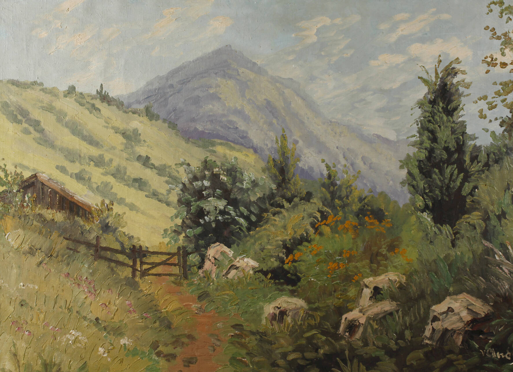 Ludwig von Andok, Blühende Berglandschaft