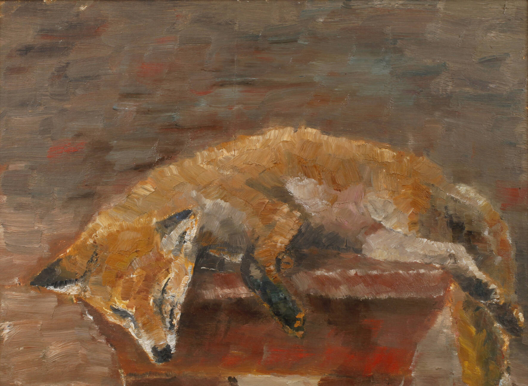 Franz Aumer attr., Der tote Fuchs