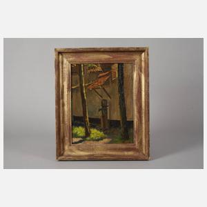 Henk Baaren, Stiller Winkel mit Wasserpumpe