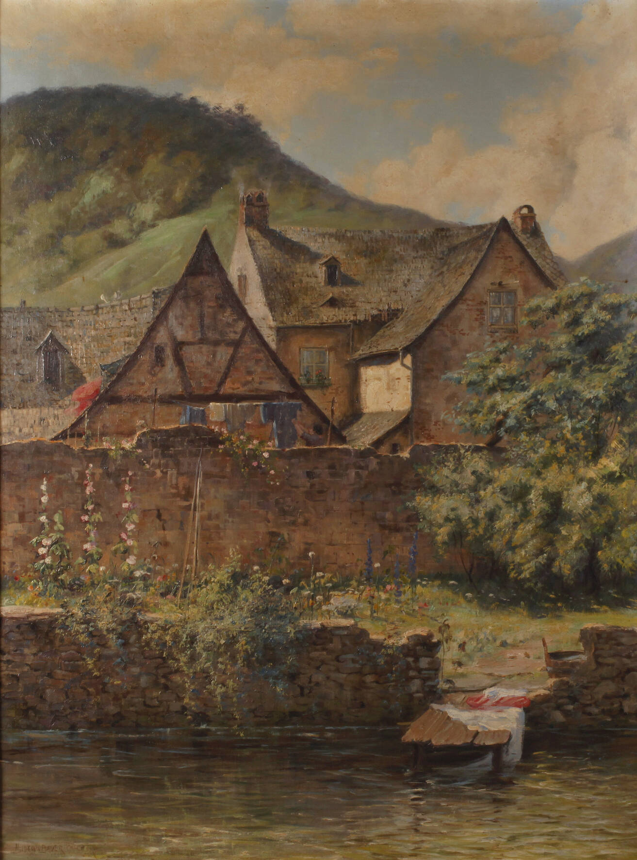 Hildegard von Bauer-Calchera, Carden an der Mosel