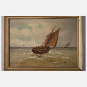 J. de Bernier, Drei Marinebilder