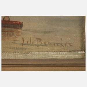 J. de Bernier, Drei Marinebilder