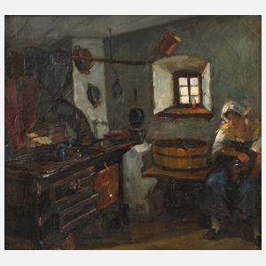 V. Betzold, Kücheninterieur