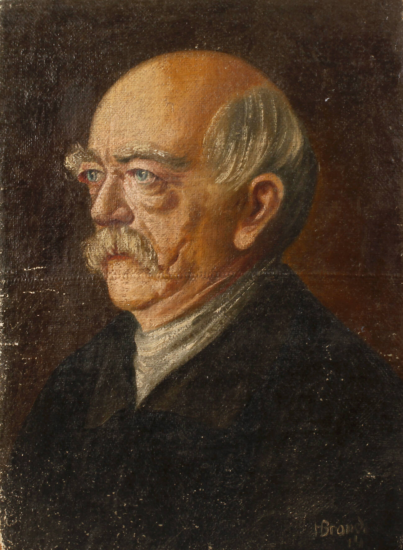 H. Brandl, Porträt Bismarck