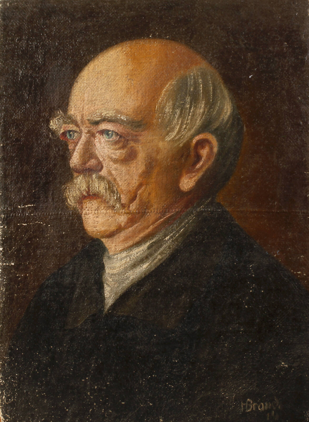 H. Brandl, Porträt Bismarck