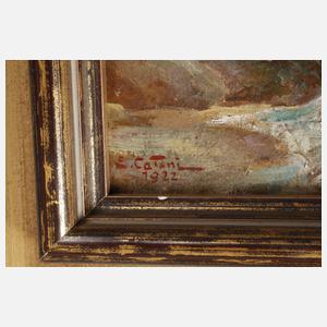 E. Catoni, Mädchen am Fluss