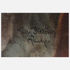 Fritz Dietrich, Nach dem Einkauf