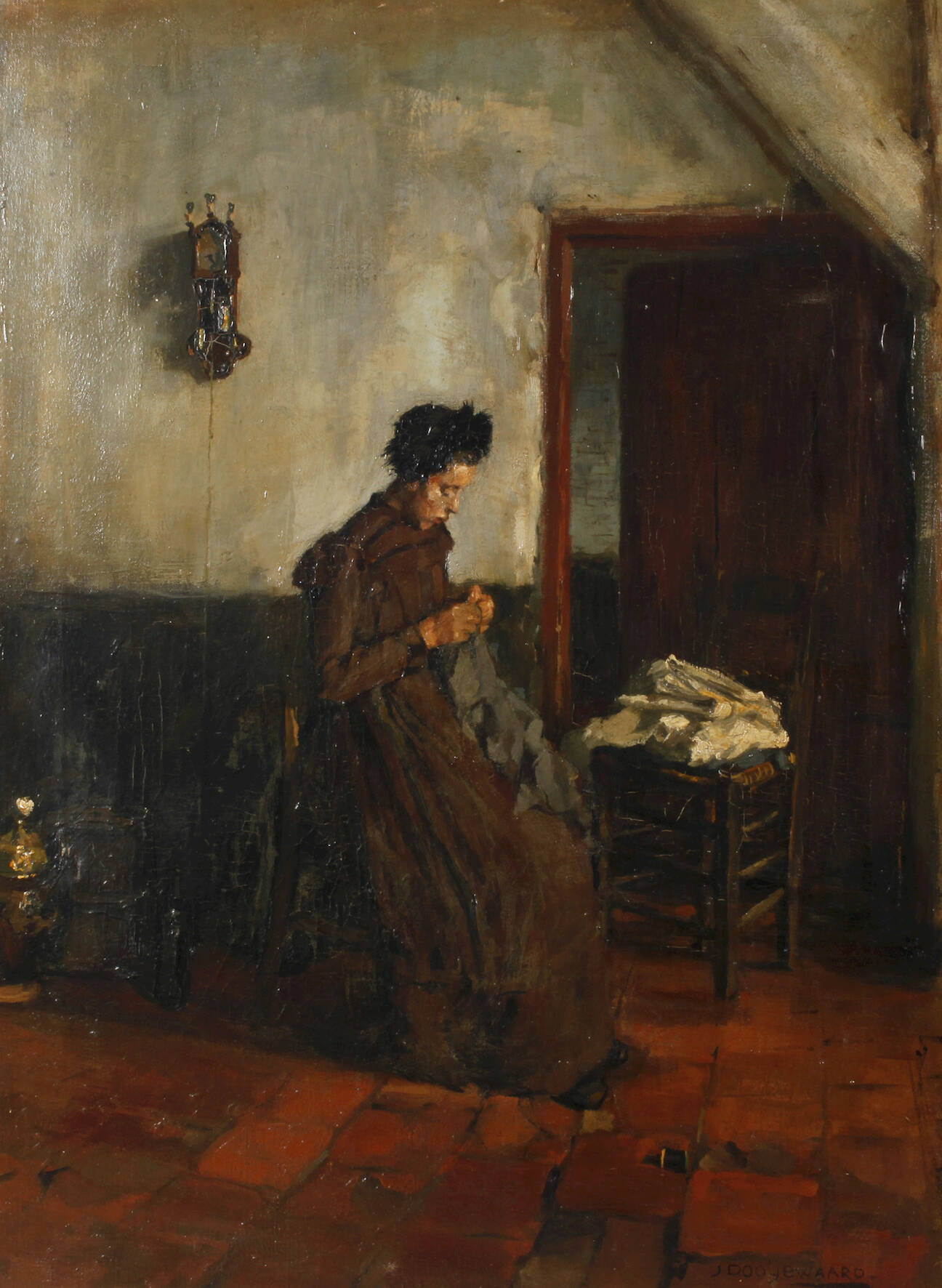 Jacob Dooiyewaard, Näherin im Interieur