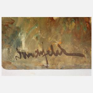 Prof. Georg Albert Dorschfeldt, Schäfer mit Herde