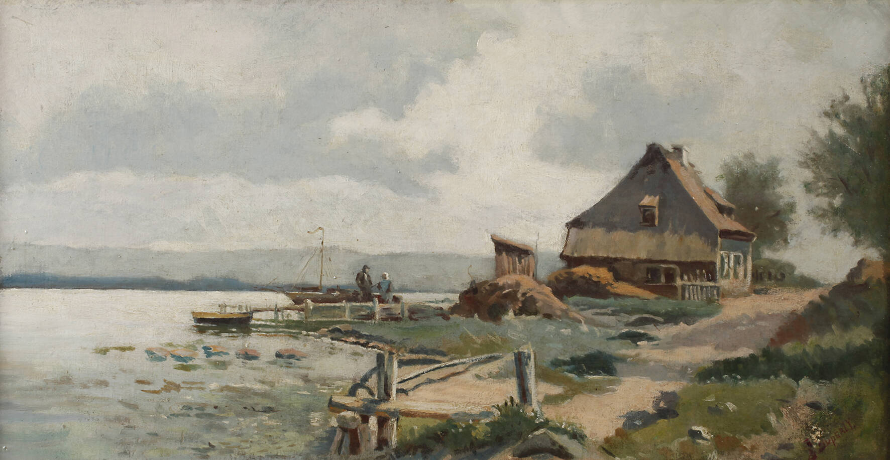 Duperly, Kate am Seeufer