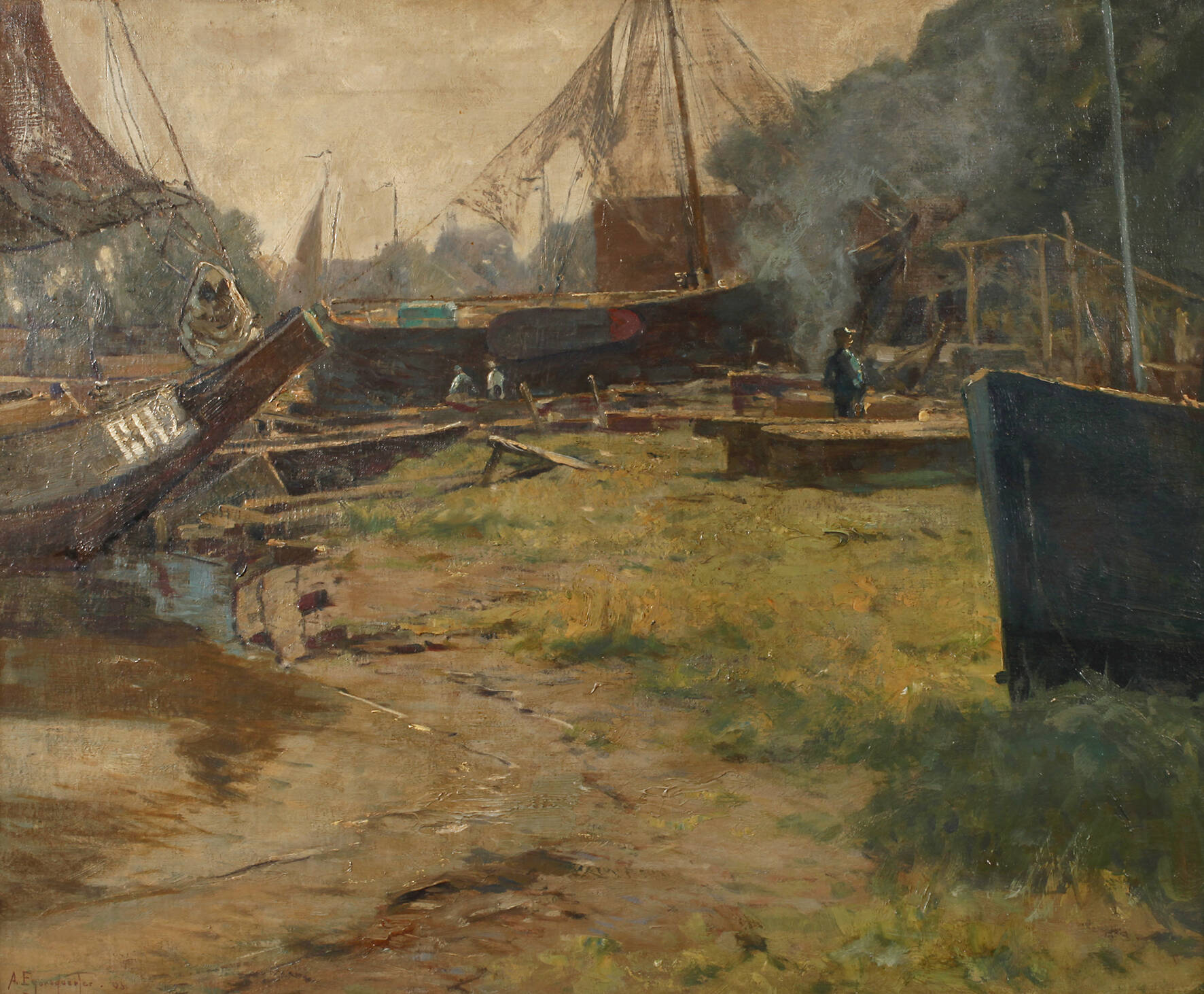 Andreas Egersdörfer, Flusslandschaft