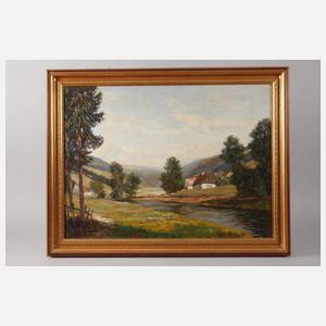 Richard Falkenberg, "Dorf im Wiesengrund"