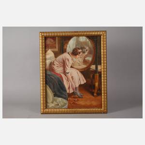 A. Fischer, Vor dem Spiegel