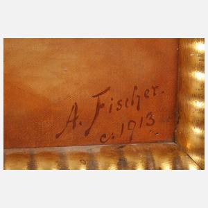 A. Fischer, Vor dem Spiegel