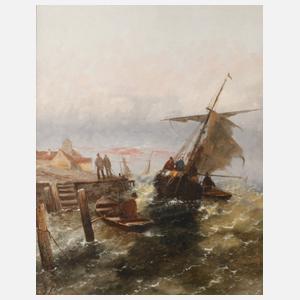 Georg Fischhof, Anlandende Fischer