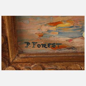 Pierre Forest, Blumenstillleben