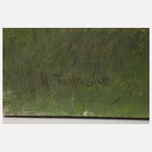 H. Forstmeister, An der Kirchenruine