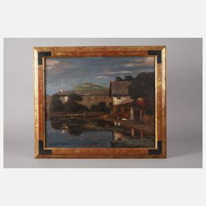 Clemens Fränkel, Voralpenländische Dorfidylle