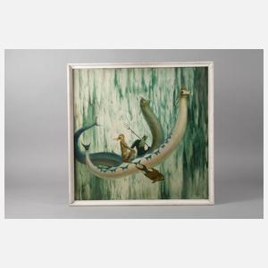 Prof. Max Frey, "Poseidon und Tochter"