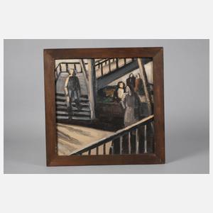 Lothar Gemmel, "Markt in Georgien"