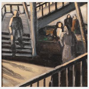 Lothar Gemmel, "Markt in Georgien"