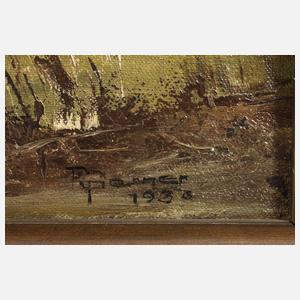 Franz Gerner, Voralpenlandschaft