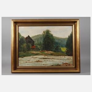 L. Gorges, Flusslandschaft