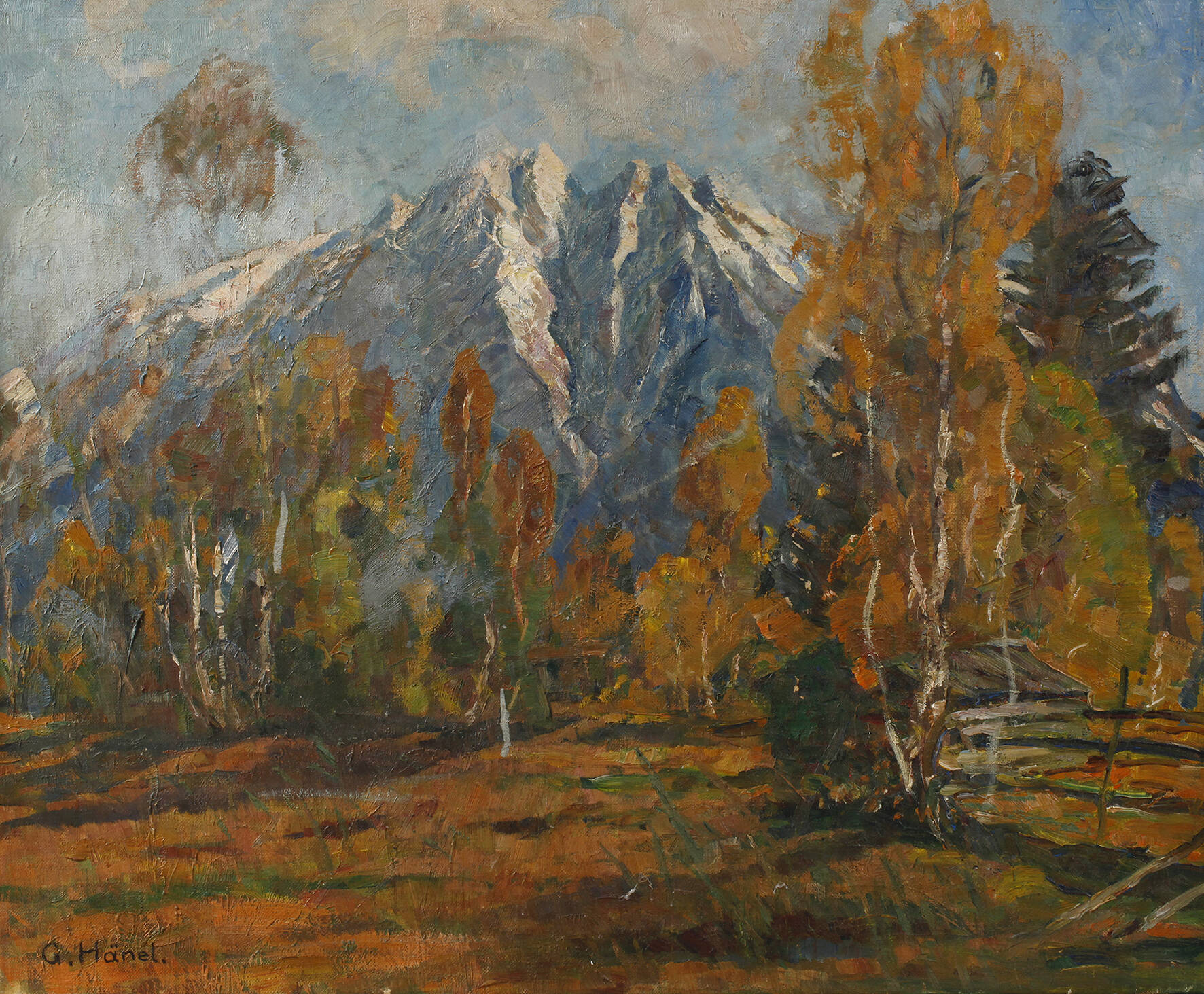 Georg Hänel, Hochmoor bei Oberstdorf