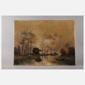 A. Herbe, Flusslandschaft