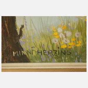 Minni Herzing, Frühling im Hochgebirge