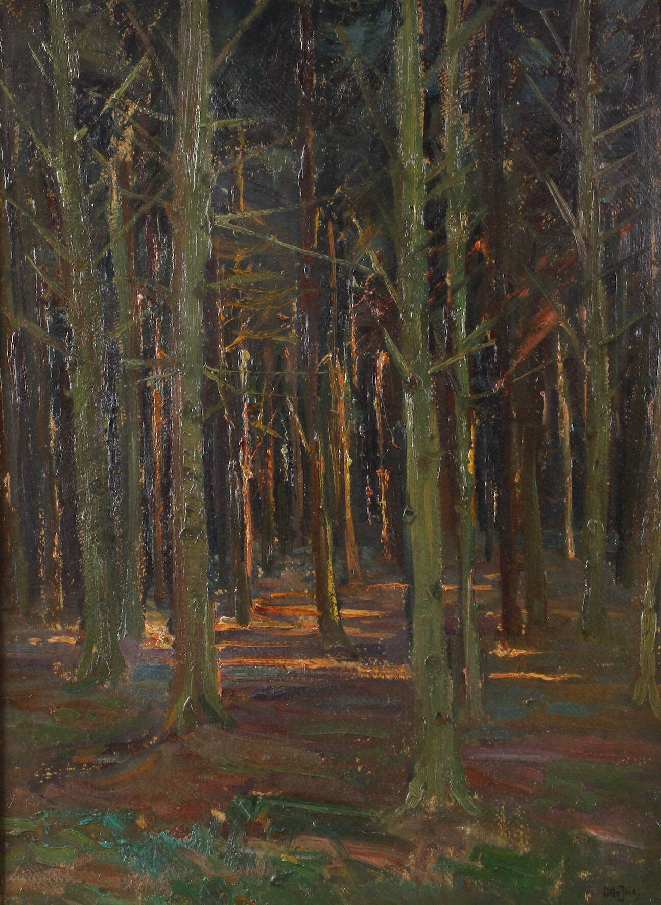 Otto Illies, "Abendsonne"