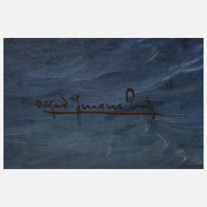 Prof. Alfred Jensen, Dreimaster auf hoher See