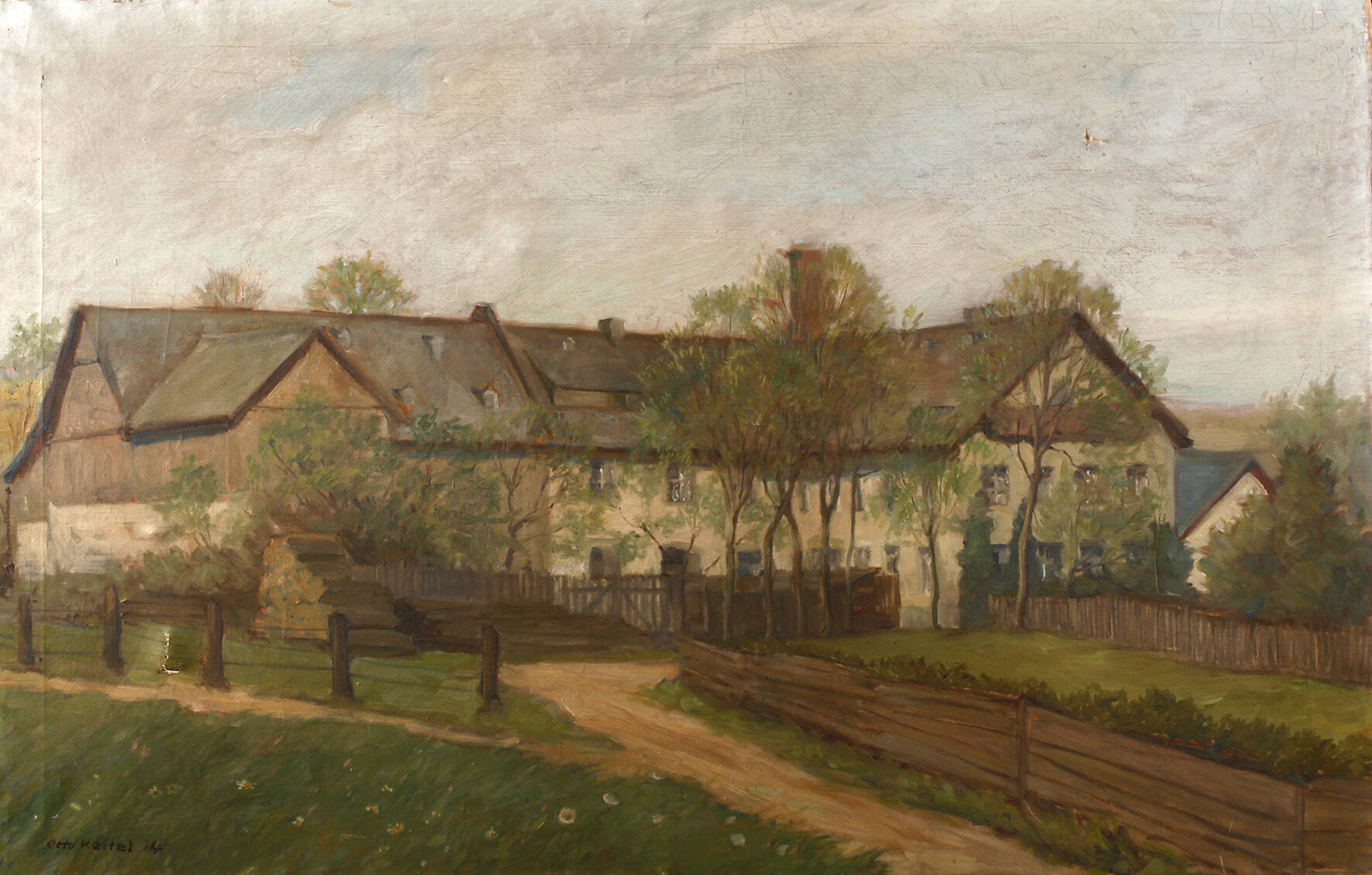 Otto Keitel, Bauerngut