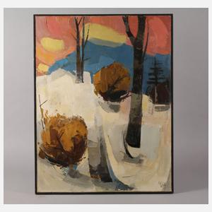 Wilhelm Kneisel, "Der frühe Schnee"