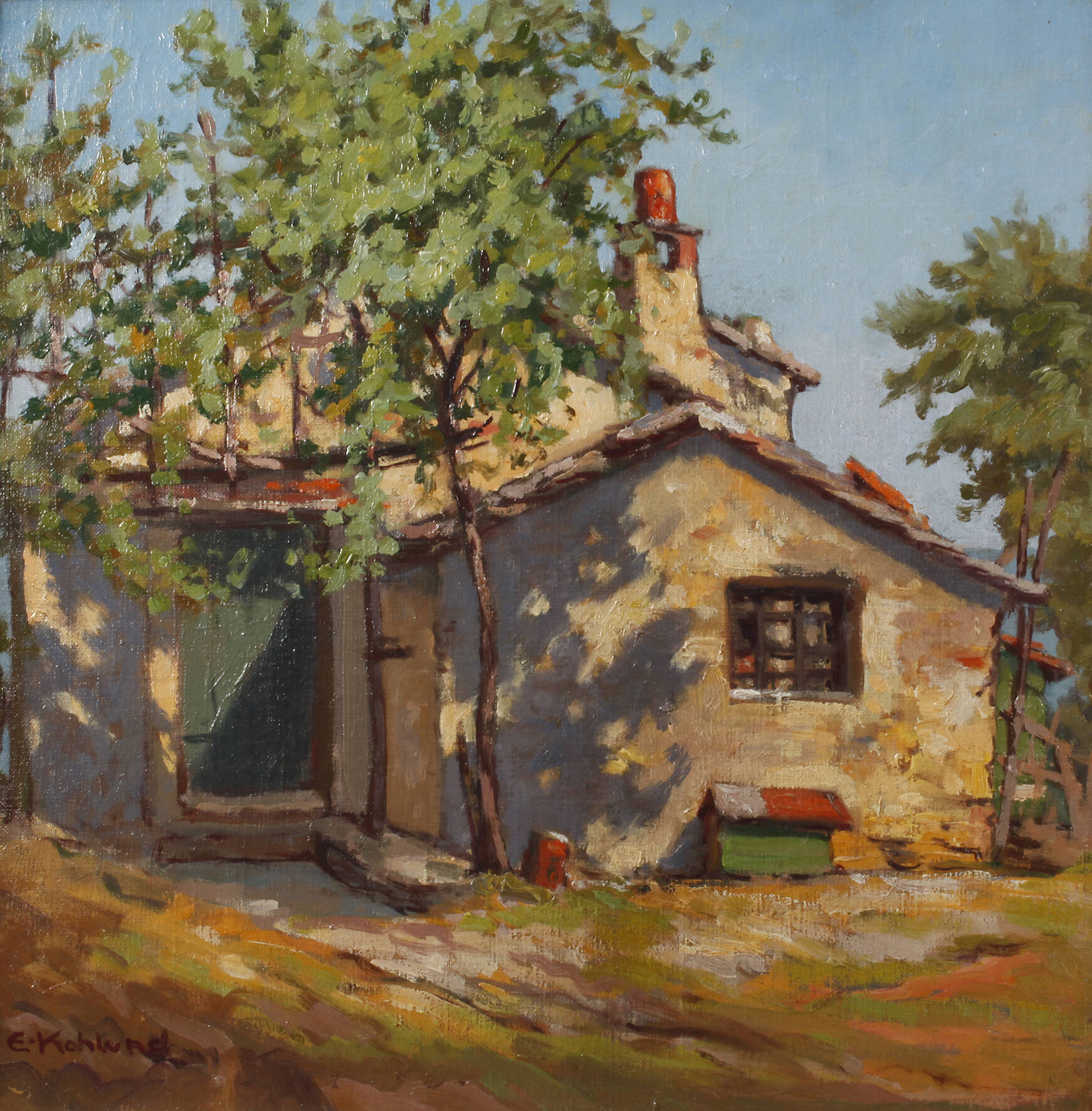 Ekkehard Erwin Kohlund, Am Gartenhaus